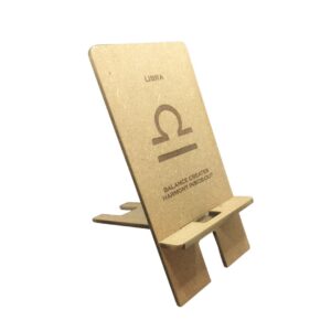 Hello Wooden Mobile Stand – Libra